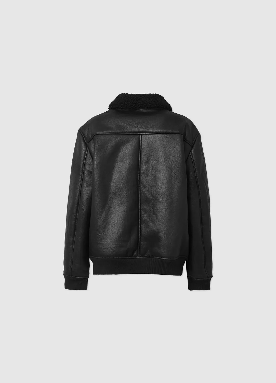 Calliope blouson homme matelassé effet mouton col montant