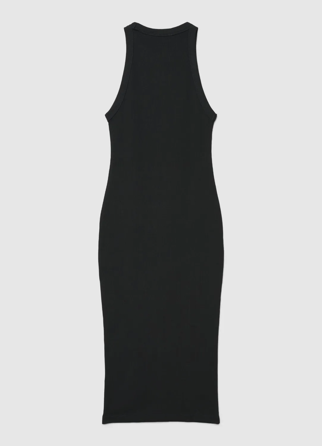 Calliope Atelier robe longue côtelée femme épaules dénudées