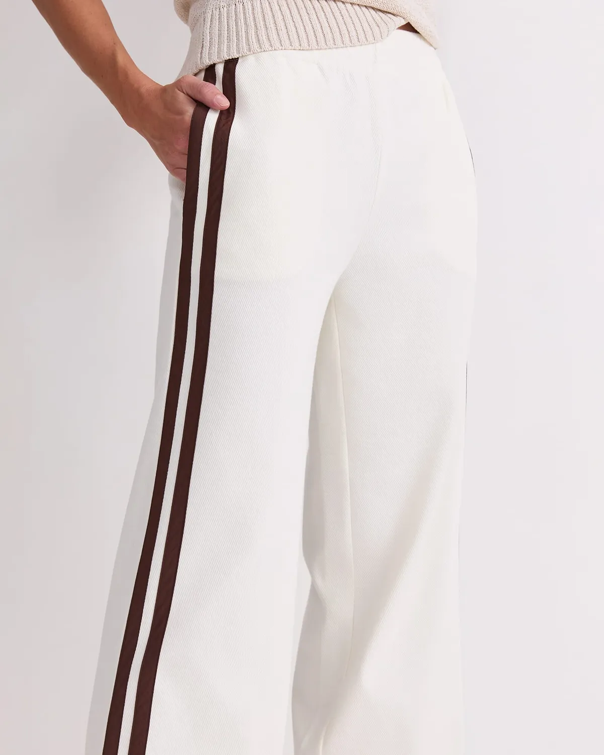 Sportscraft Riley pantalon jogging large rayé