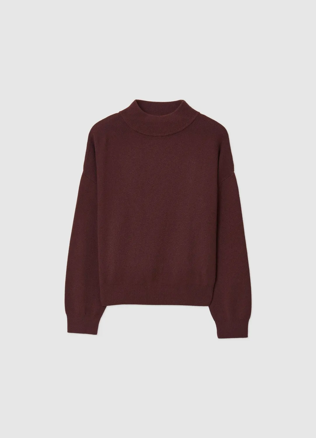 Calliope pull col montant femme manches longues