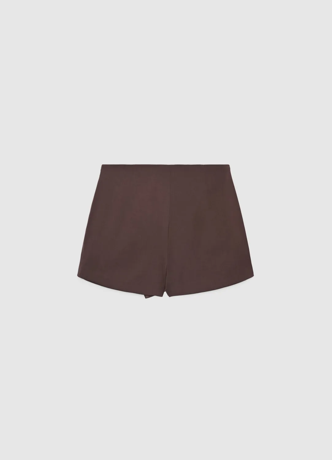 Calliope Jupe-short femme plissée coupe droite