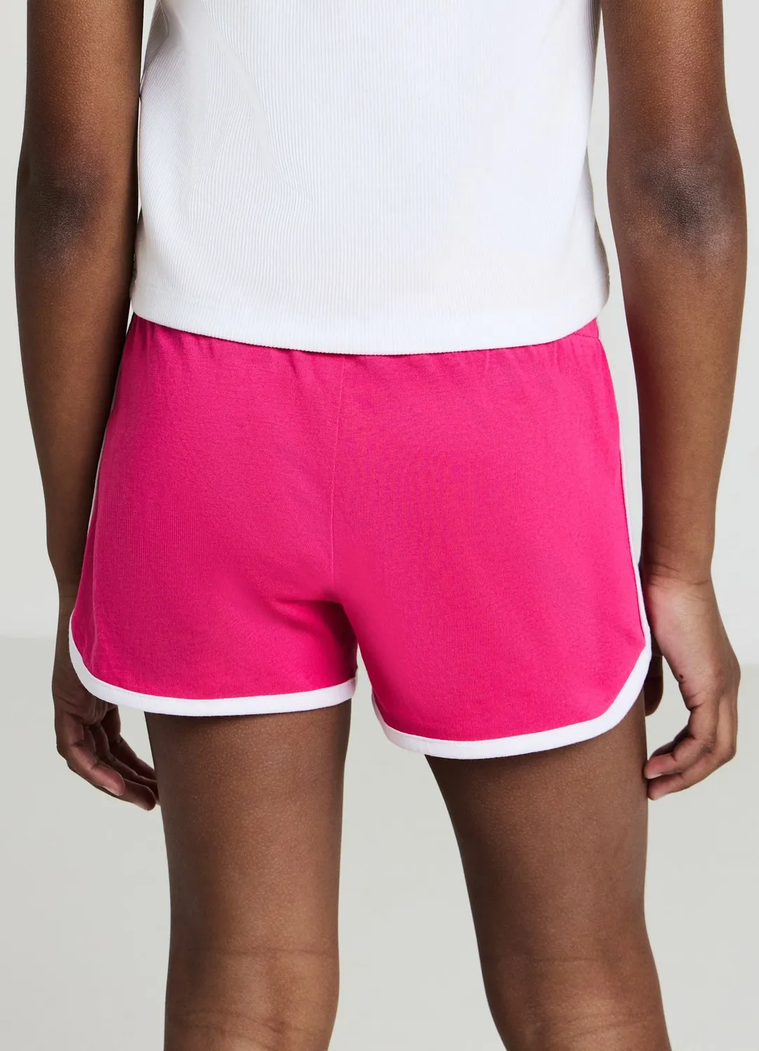 Calliope Pack 2 shorts fille coton coupe regular