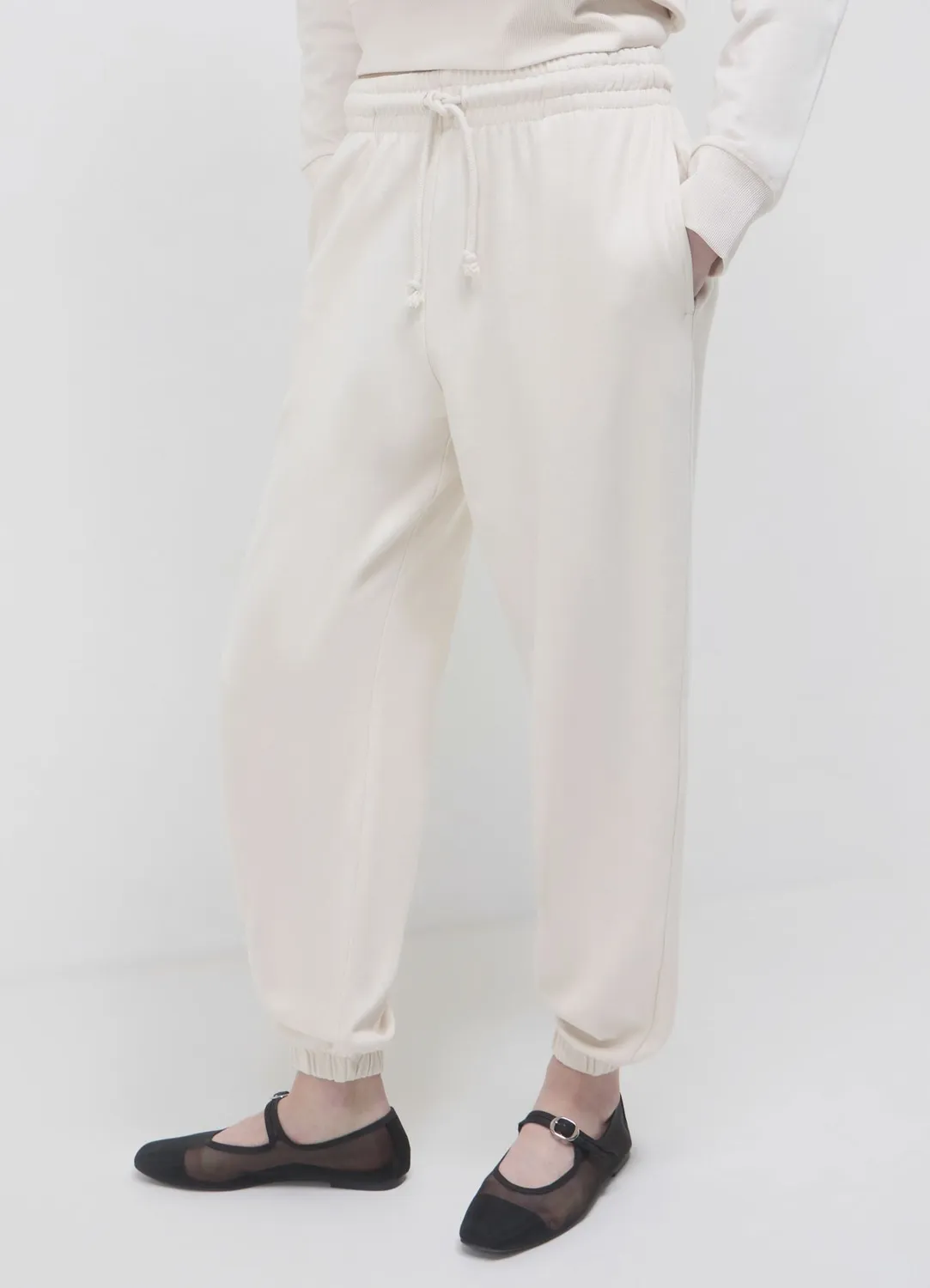 Calliope Pantalone ginnico tinta unita jogging coton uni