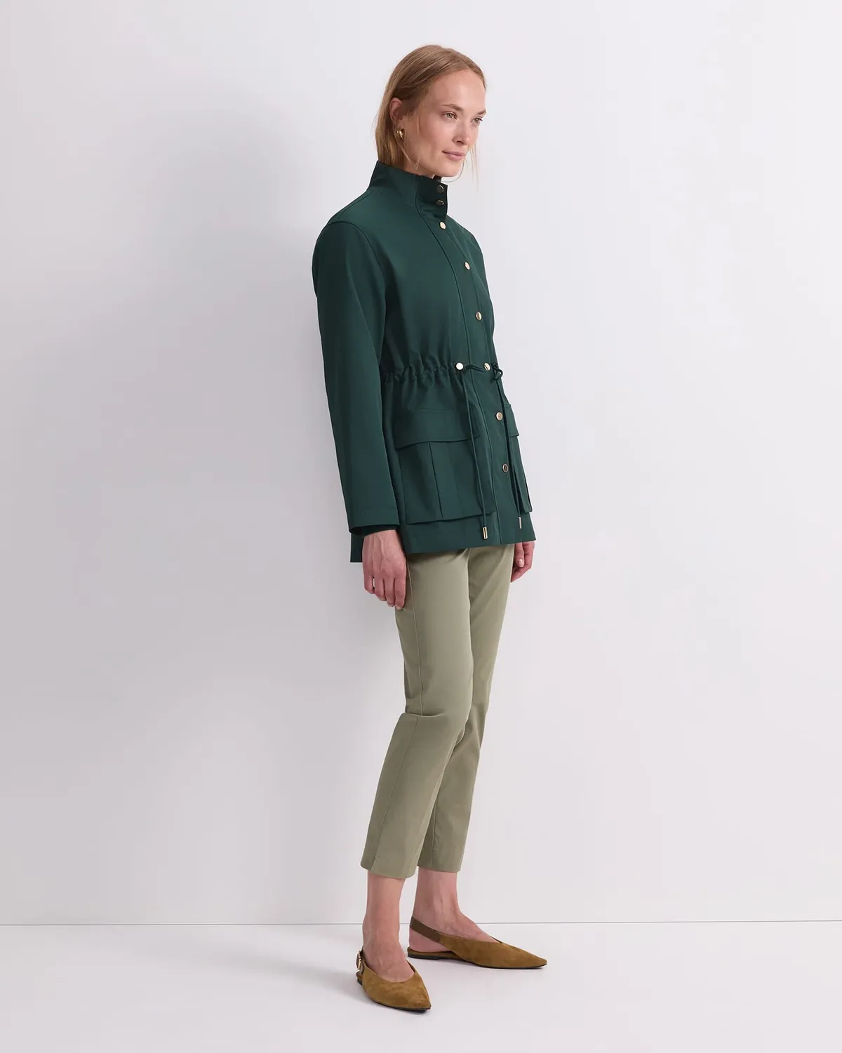 Sportscraft Rosie anorak femme kaki poches