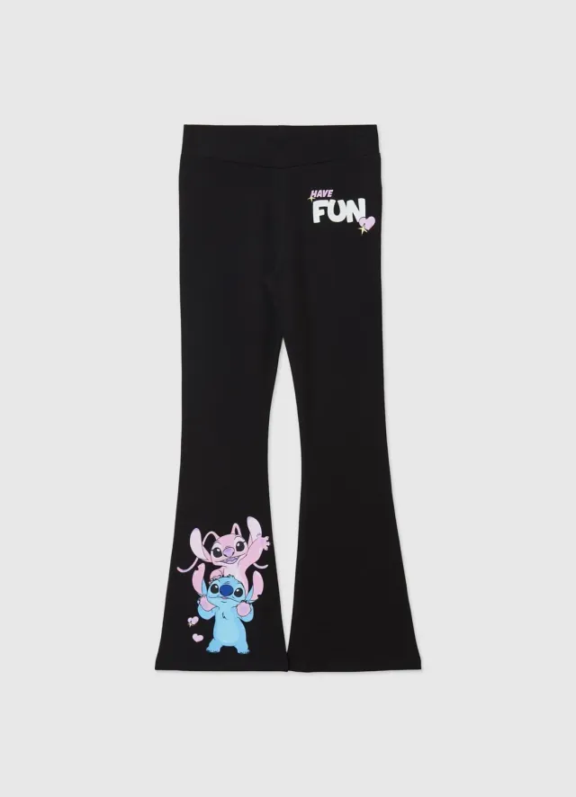 Calliope leggings fille Stitch Disney patte coton