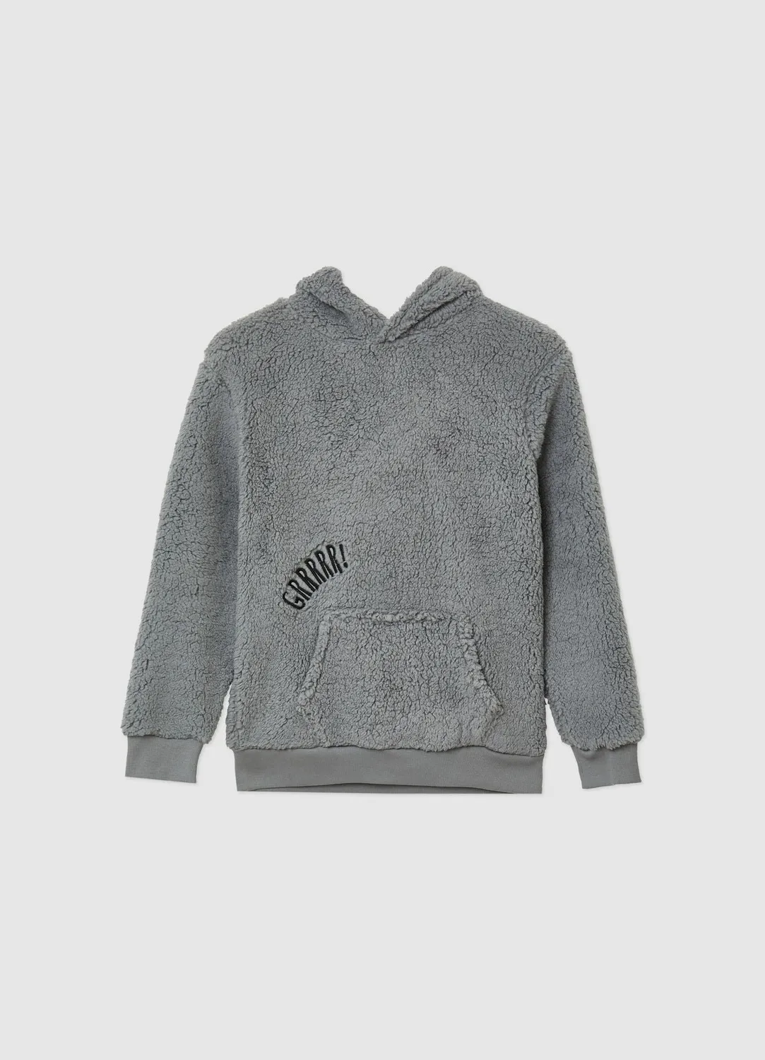 Calliope sweat capuche loup garçon fourrure
