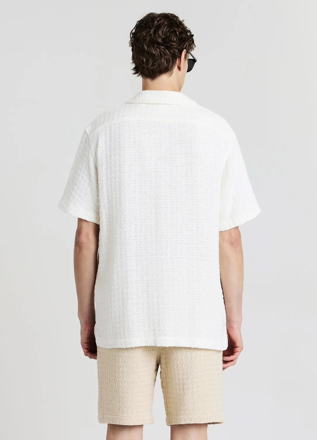 Calliope chemise homme bowling coton manches courtes