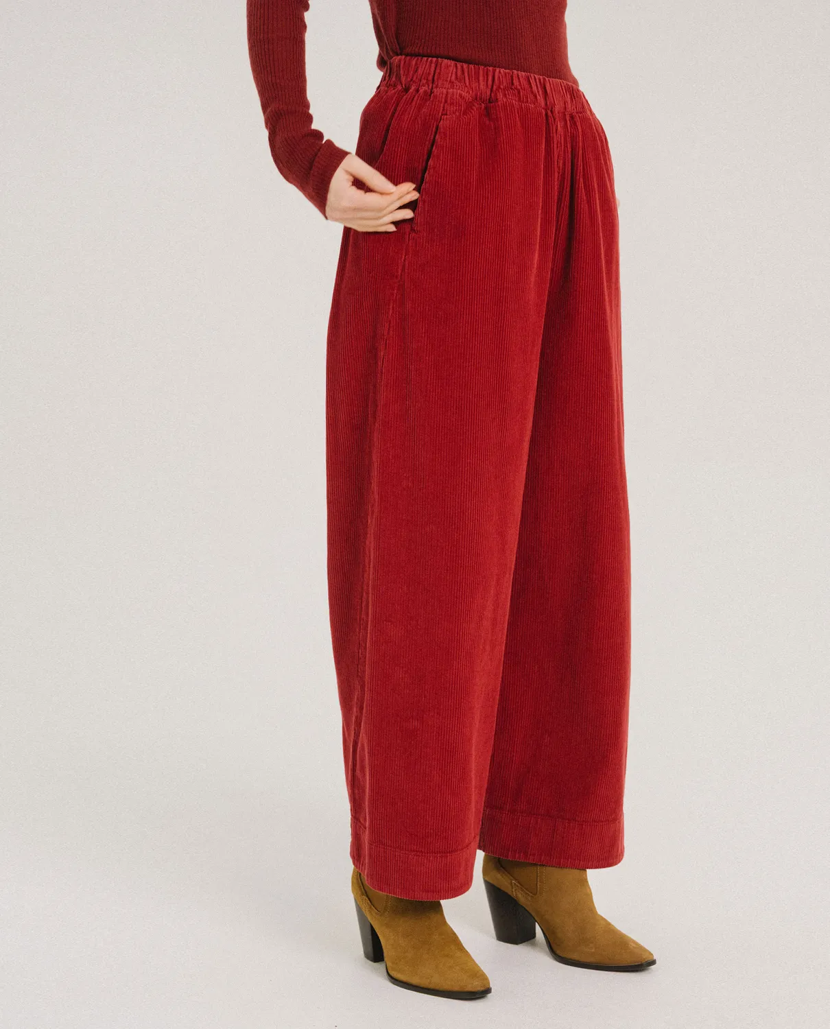 Tinsels Djoudi pantalon Cherry velours coton