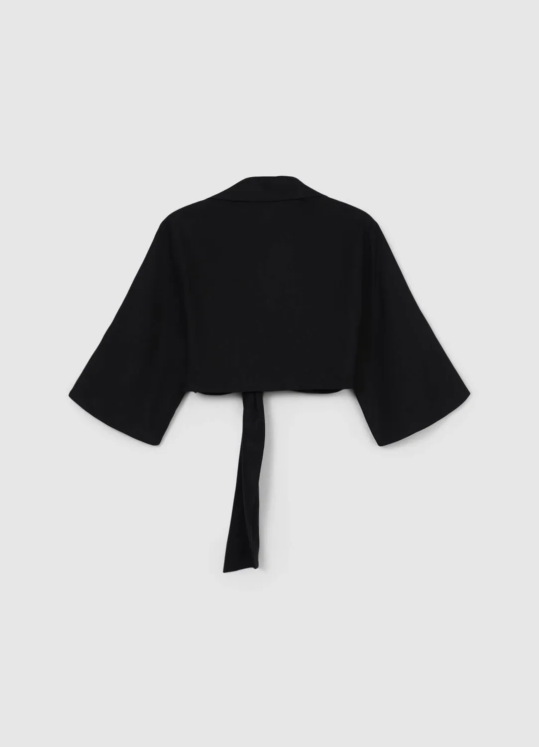Calliope chemise crop boucle femme col V