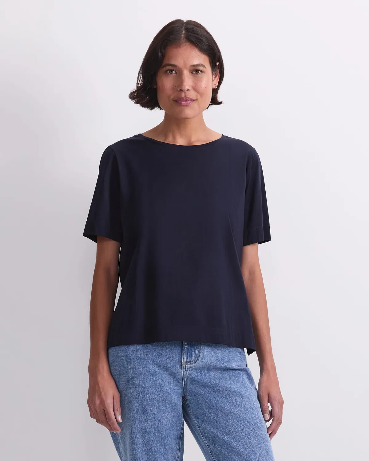 Sportscraft Mercerised Cotton t-shirt coton col rond