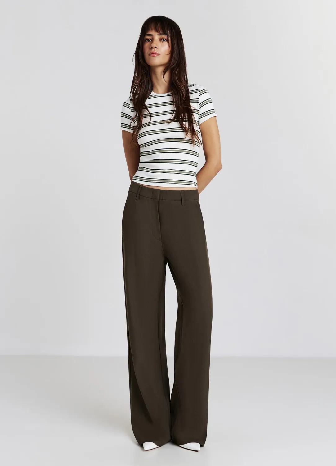 Calliope pantalon femme palazzo large