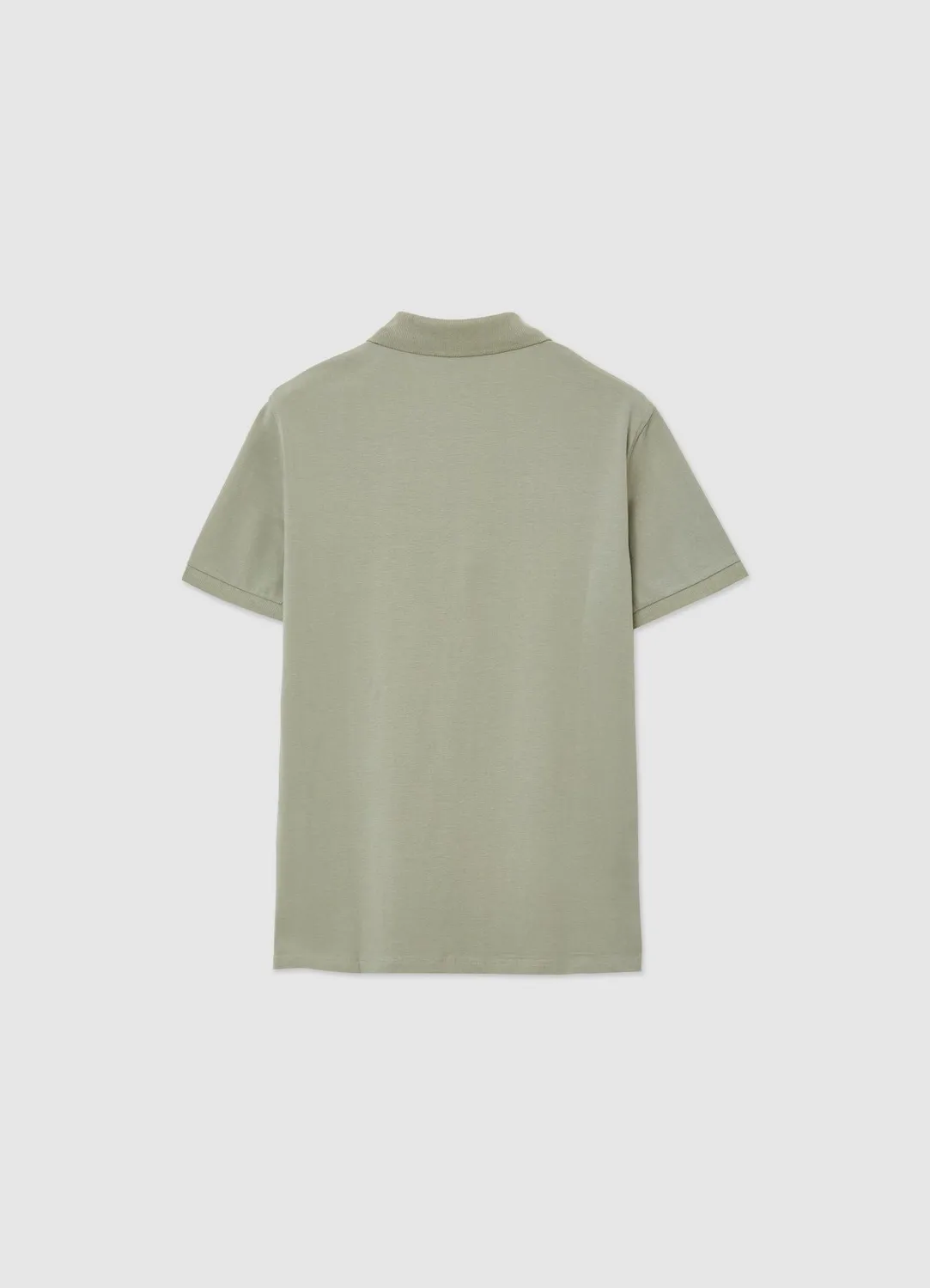 Calliope Polo half zip homme coton manches courtes