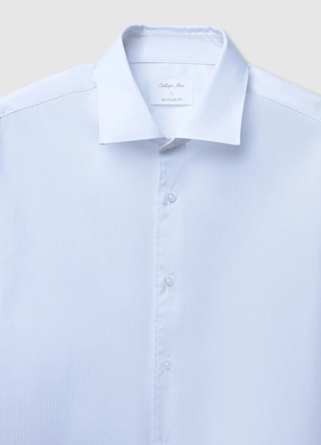 Calliope chemise rayée ton sur ton homme coton