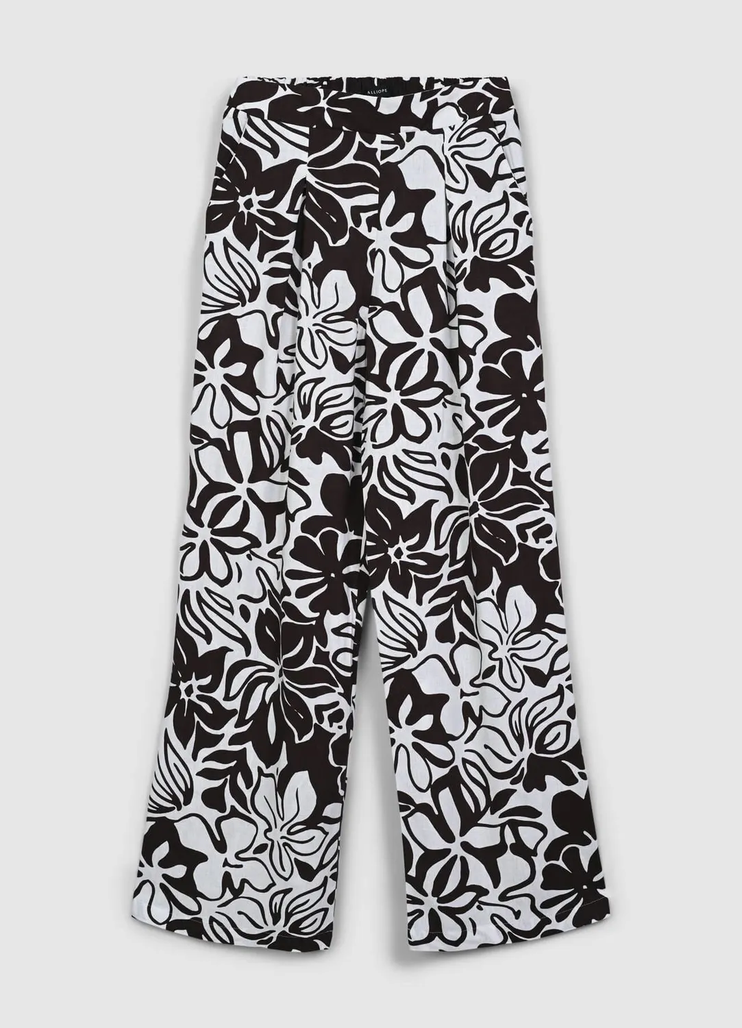 Calliope pantalon palazzo fantasia femme coupe regular