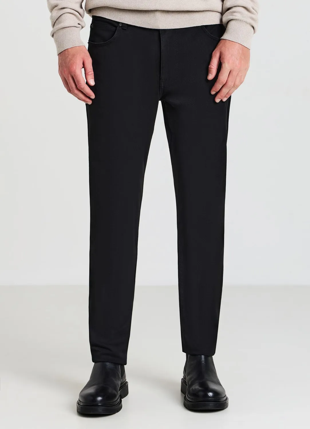 Calliope Pantalon Homme 5 Poches Uni Taille 48