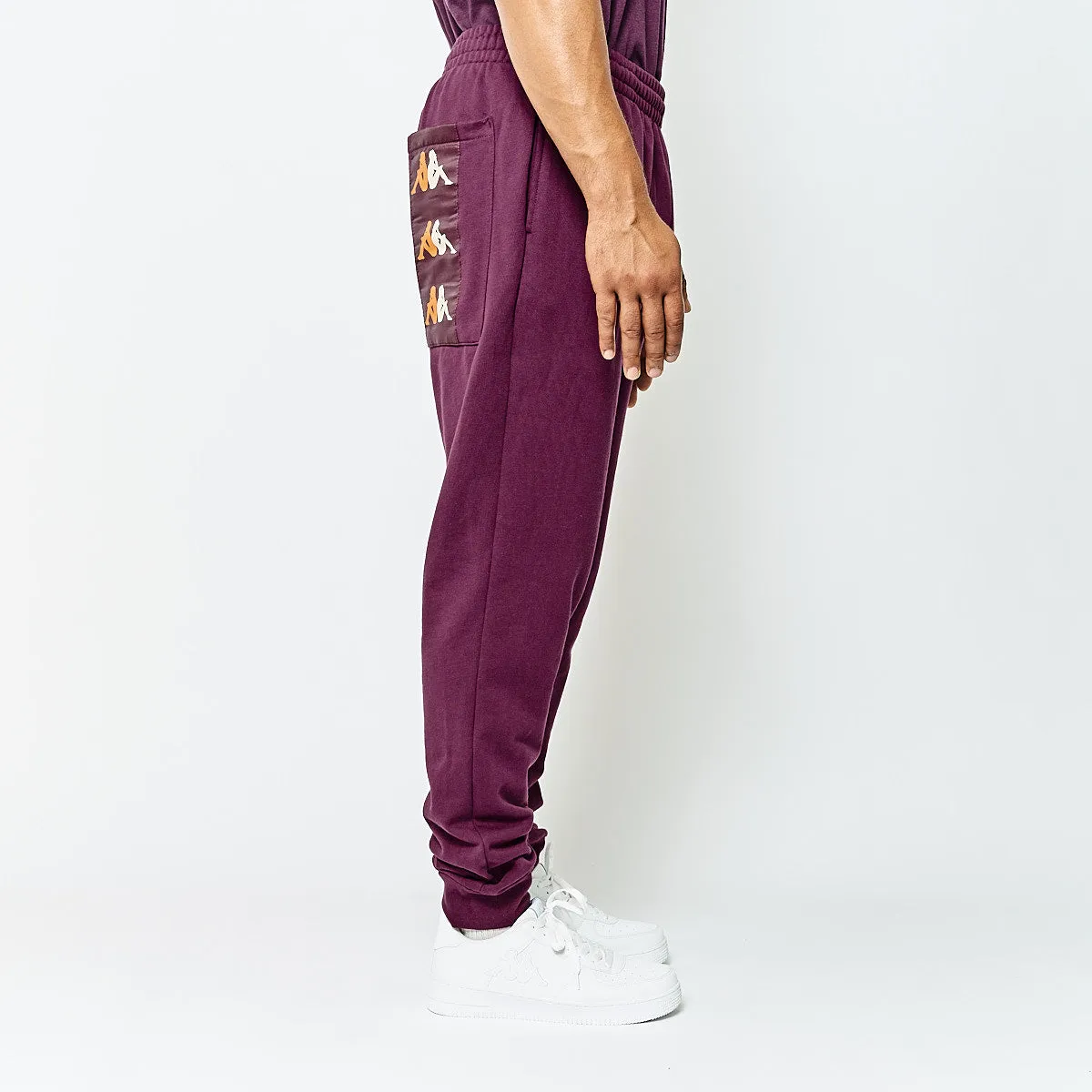 Kappa Valten Authentic jogging violet homme coton large