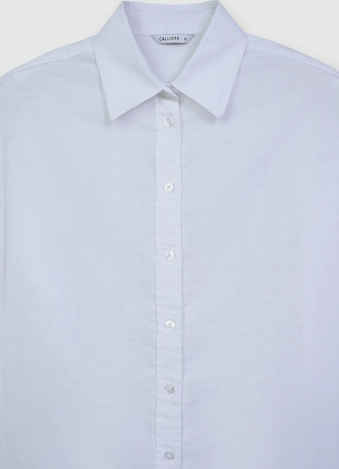 Calliope chemise lin femme manches longues regular