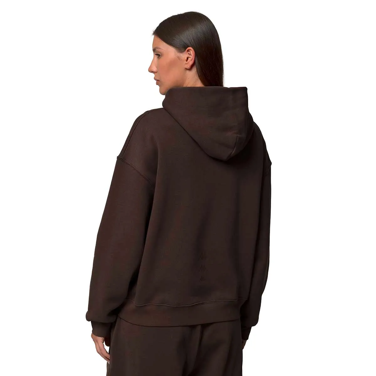 Robe di Kappa Inova hoodie femme marron polaire
