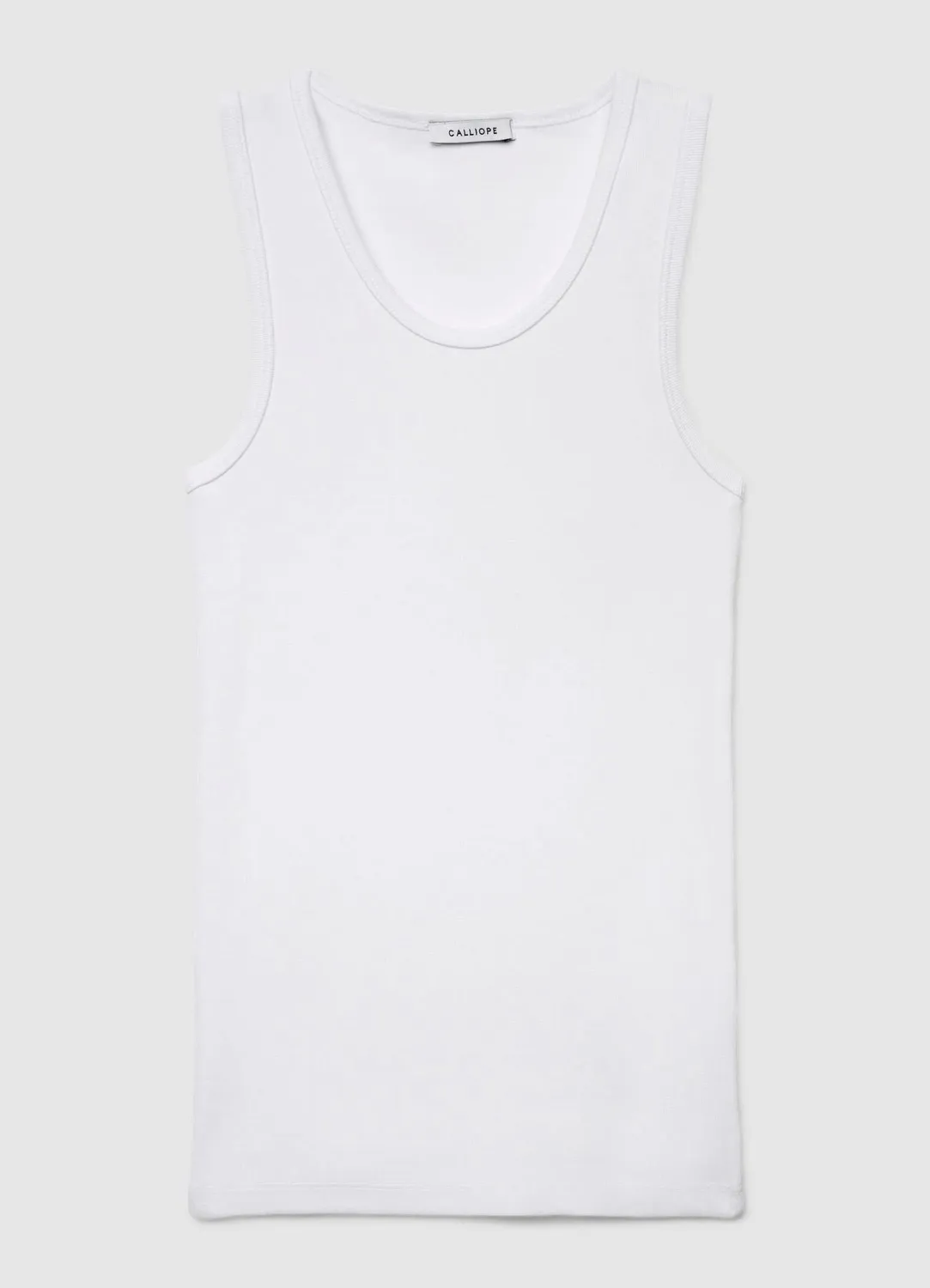 Calliope débardeur uni femme col large