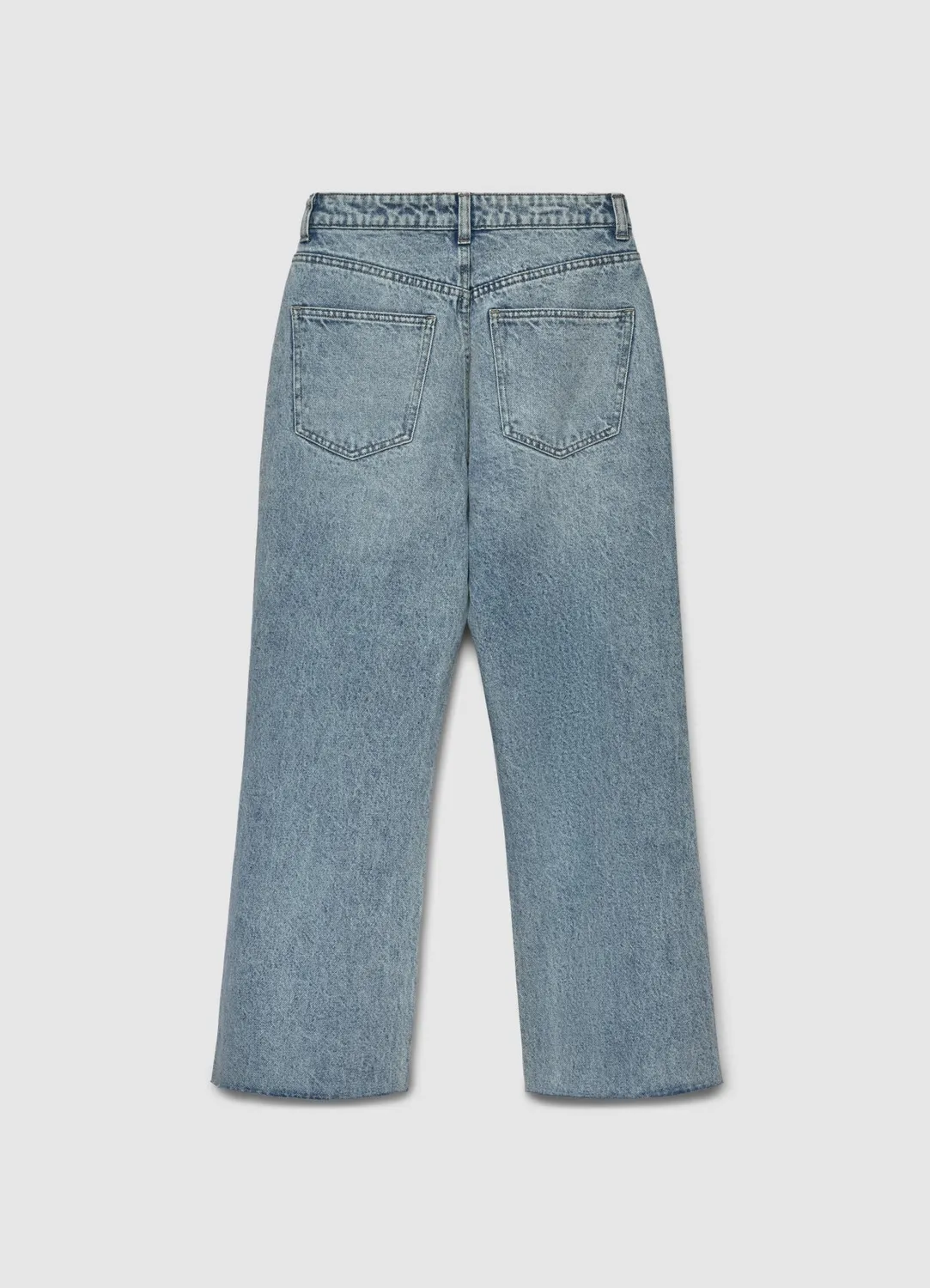 Calliope Straight Crop jean 42 taille haute droit