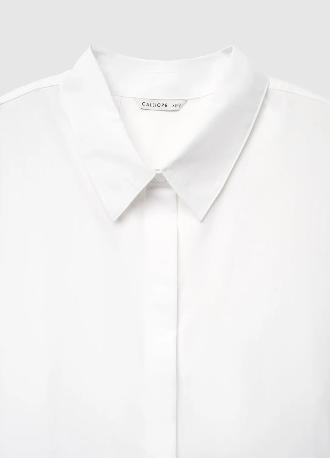 Calliope Chemise unie femme business évasée