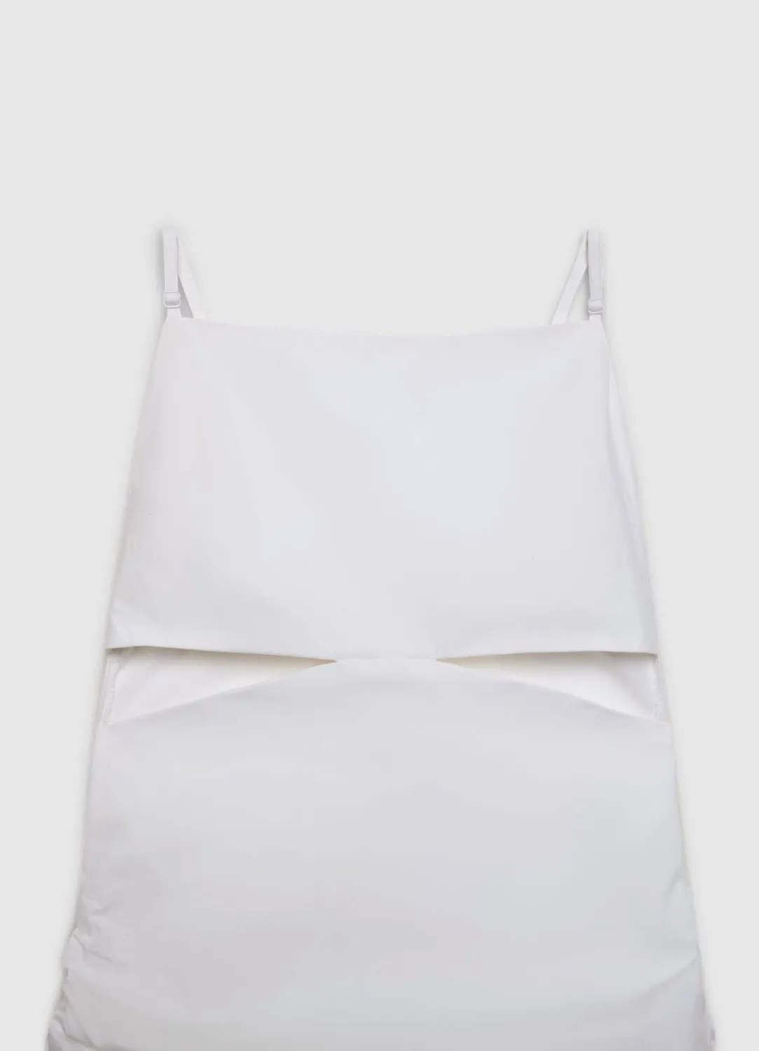 Calliope robe longue fente été cut-out bretelles fines