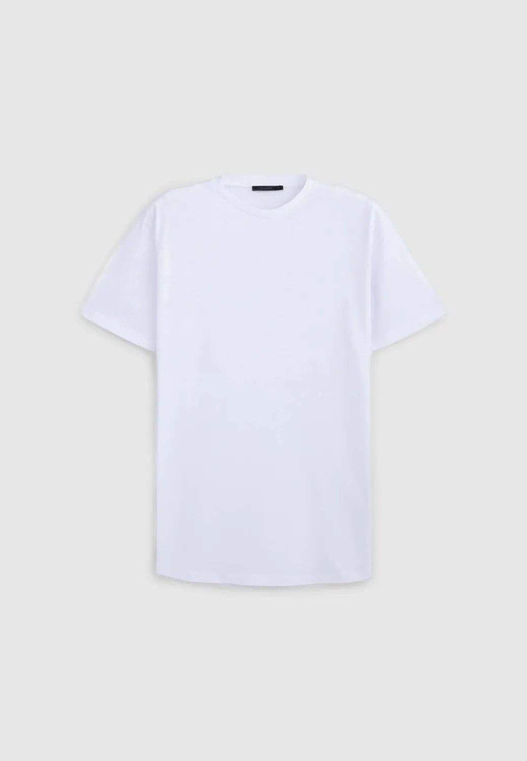 Calliope Tee-shirt homme coton uni manches courtes