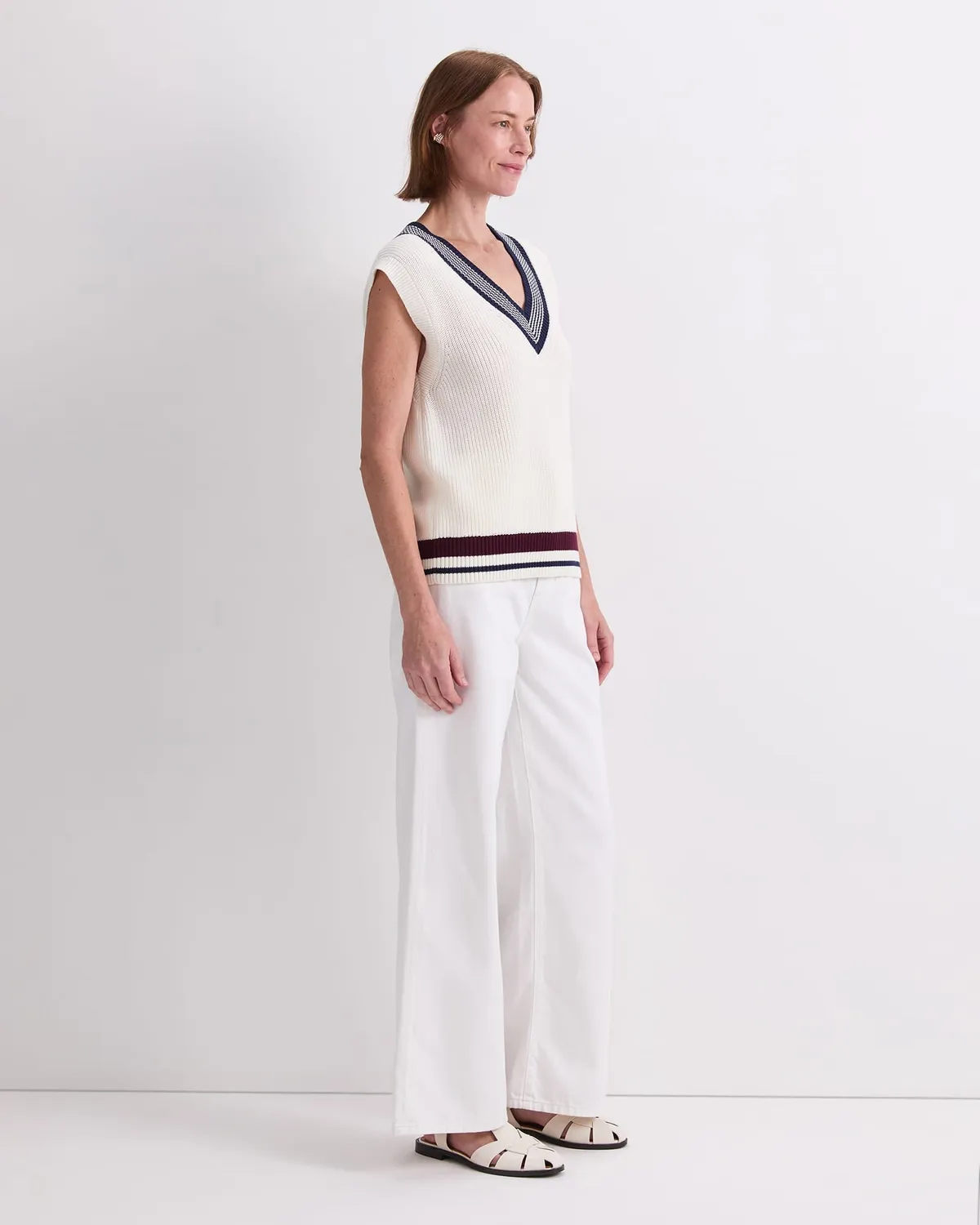 Sportscraft Elka débardeur coton col V femme