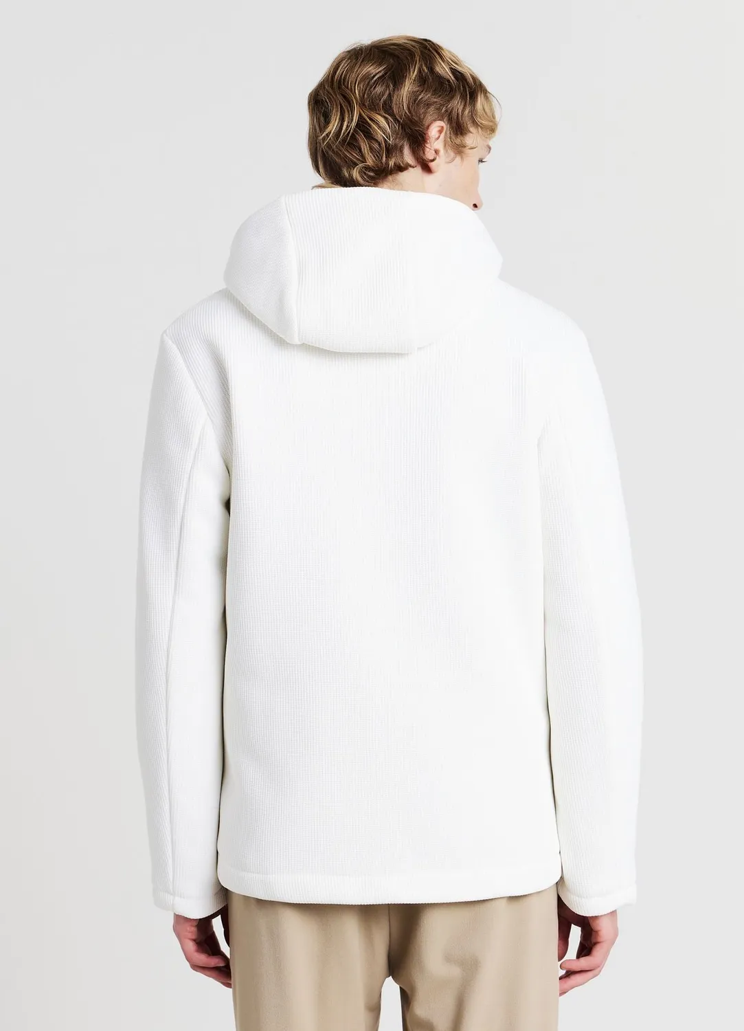 Calliope blouson matelassé à capuche homme zippé