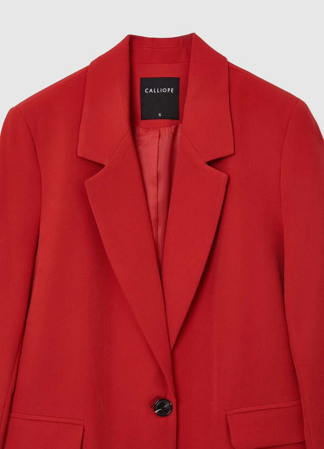 Calliope veste tailleur un bouton femme