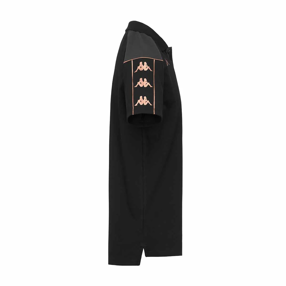 Robe di Kappa Mastio polo enfant noir piqué slim