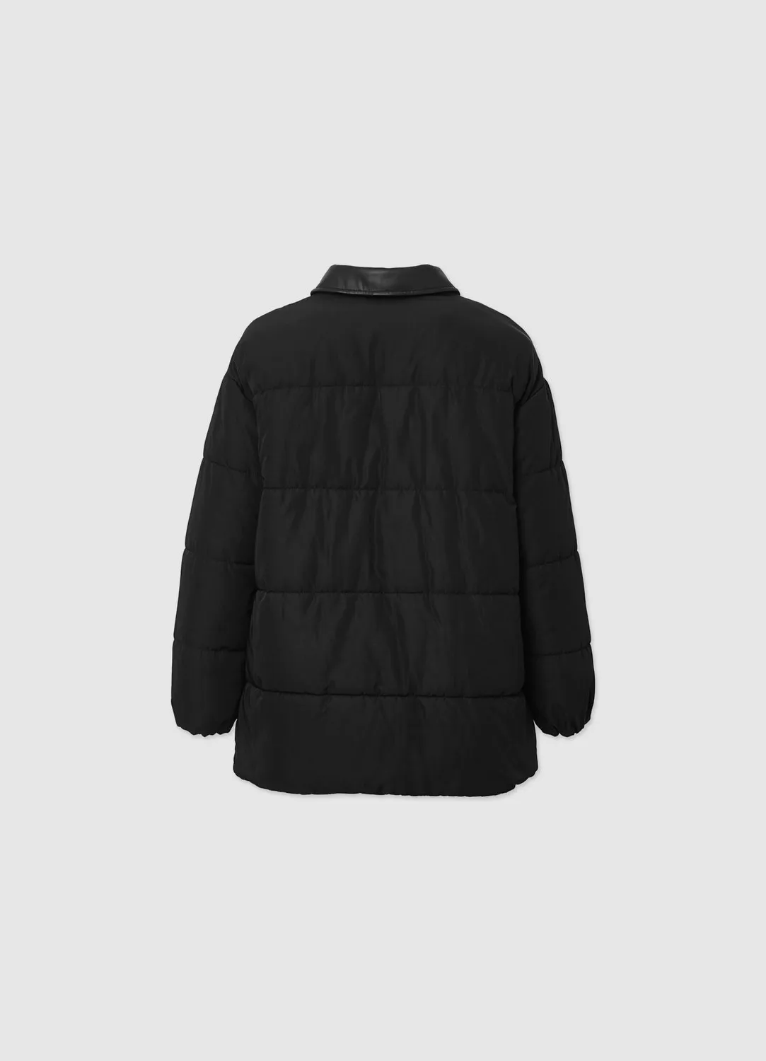 Calliope doudoune femme matelassée simili cuir
