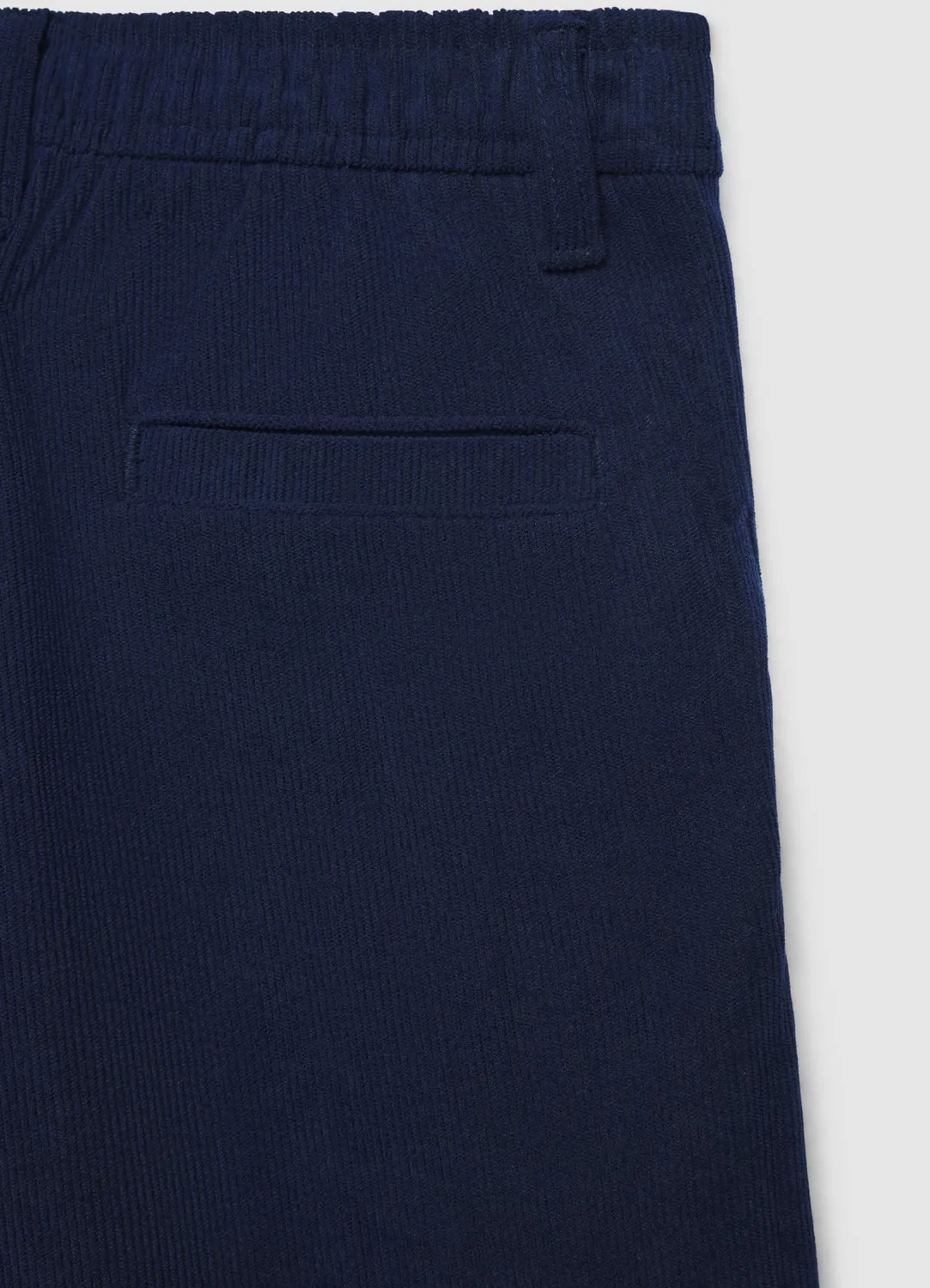 Calliope Pantalon velours côtelé garçon uni droit