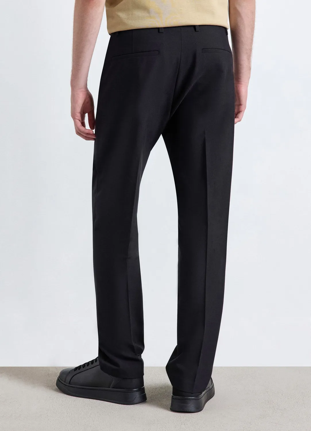 Calliope pantalon wide leg homme uni