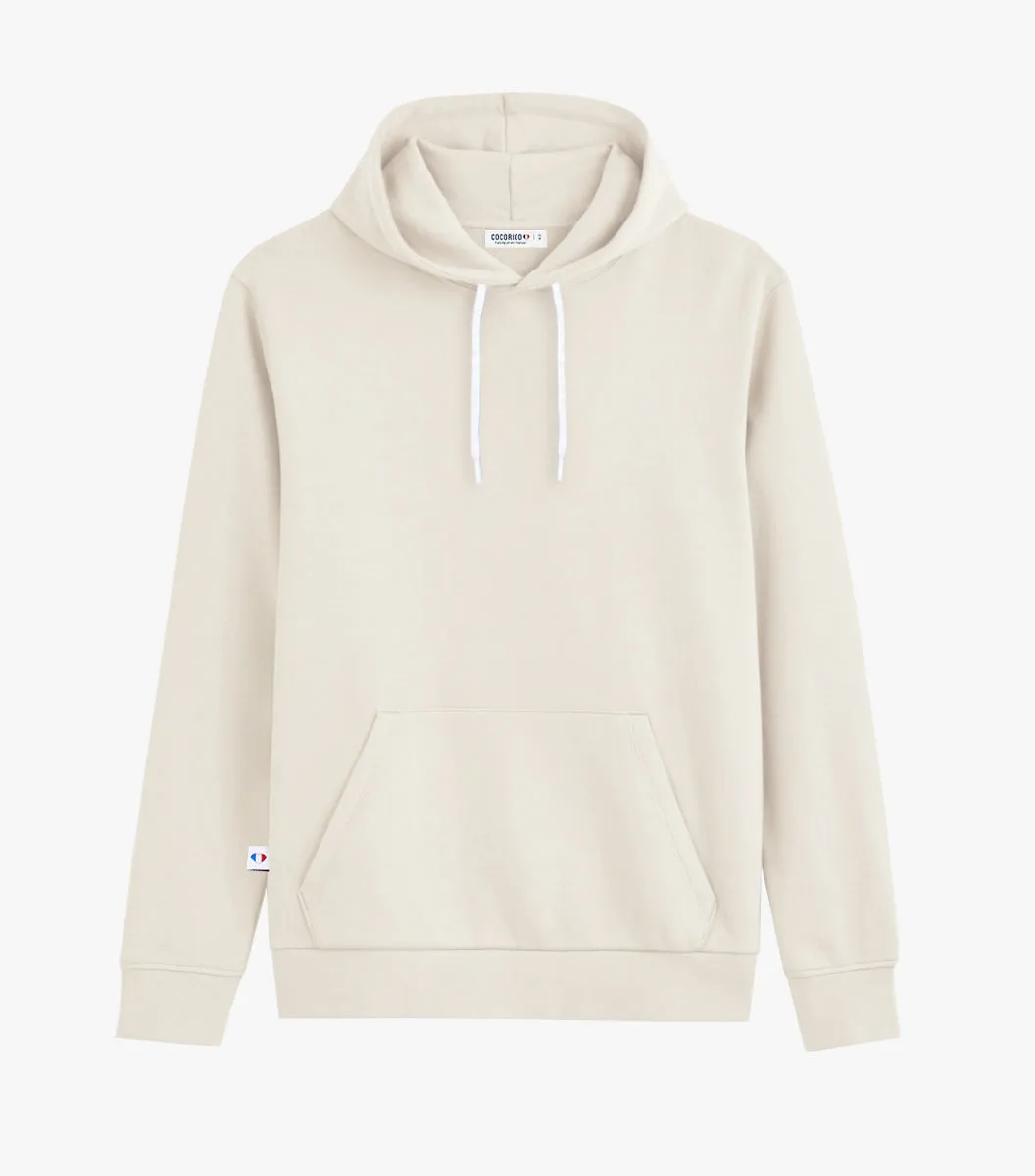 Cocorico Intemporel Sable hoodie femme coton