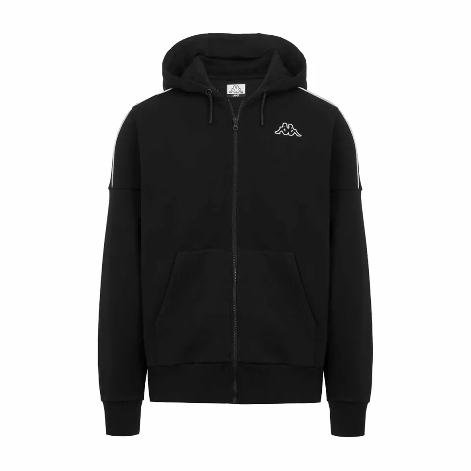 Robe di Kappa Ifox veste capuche noir homme polaire