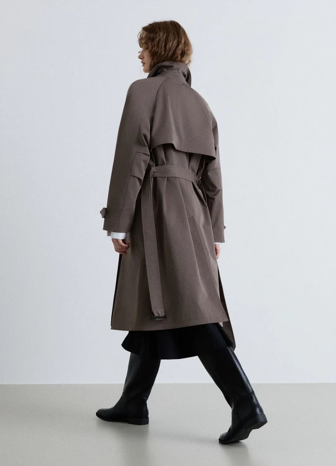 Calliope trench femme over ceinture double boutonnage