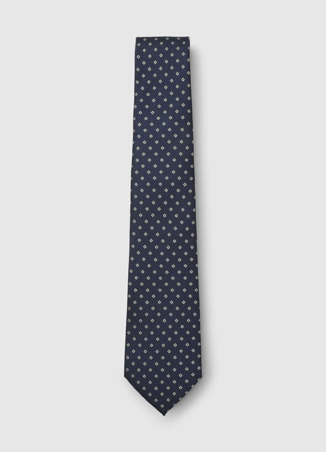 Calliope cravate homme micro-motifs géométriques