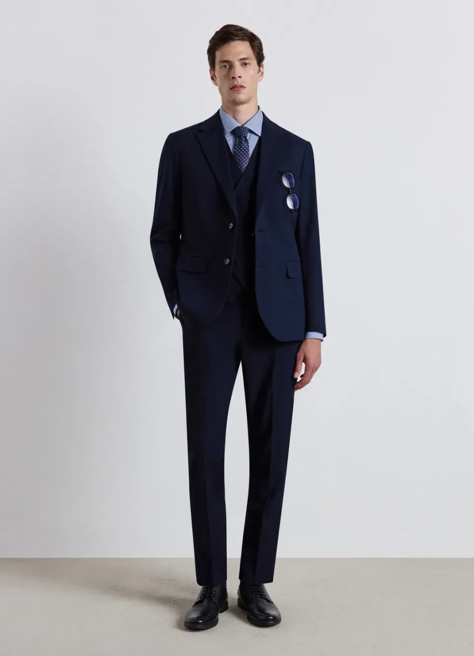 Calliope Piega pantalon homme tailleur à pli