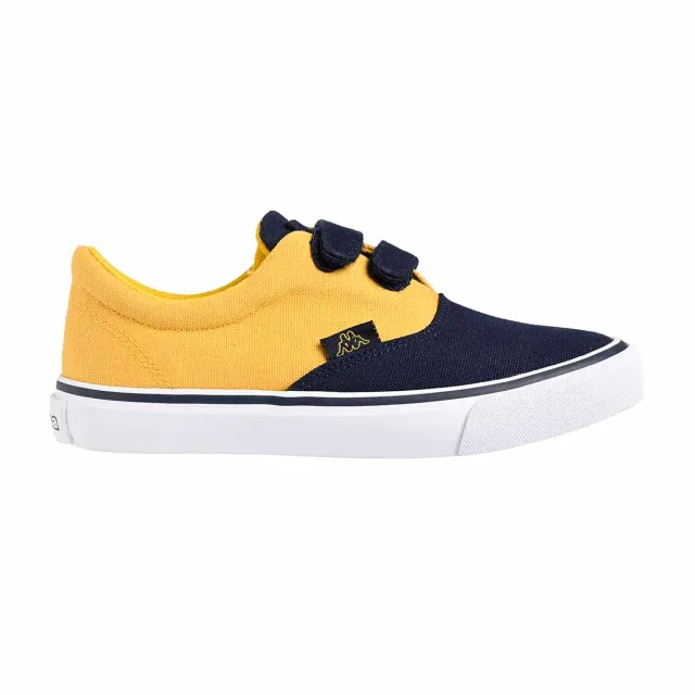 Kappa Nisio baskets enfant jaune double velcro