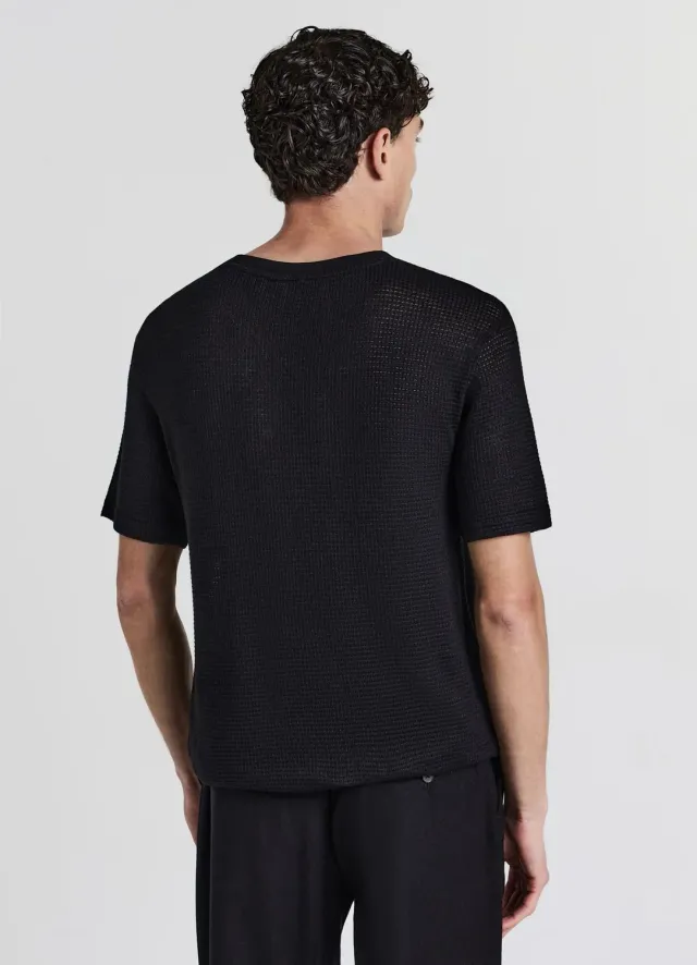 Calliope t-shirt homme col rond texturé regular