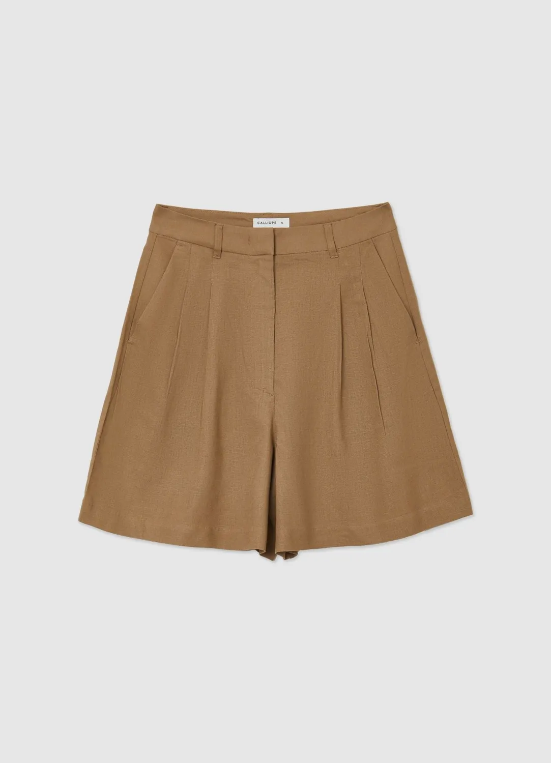 Calliope Bermuda Uni Short Femme Coupe Regular