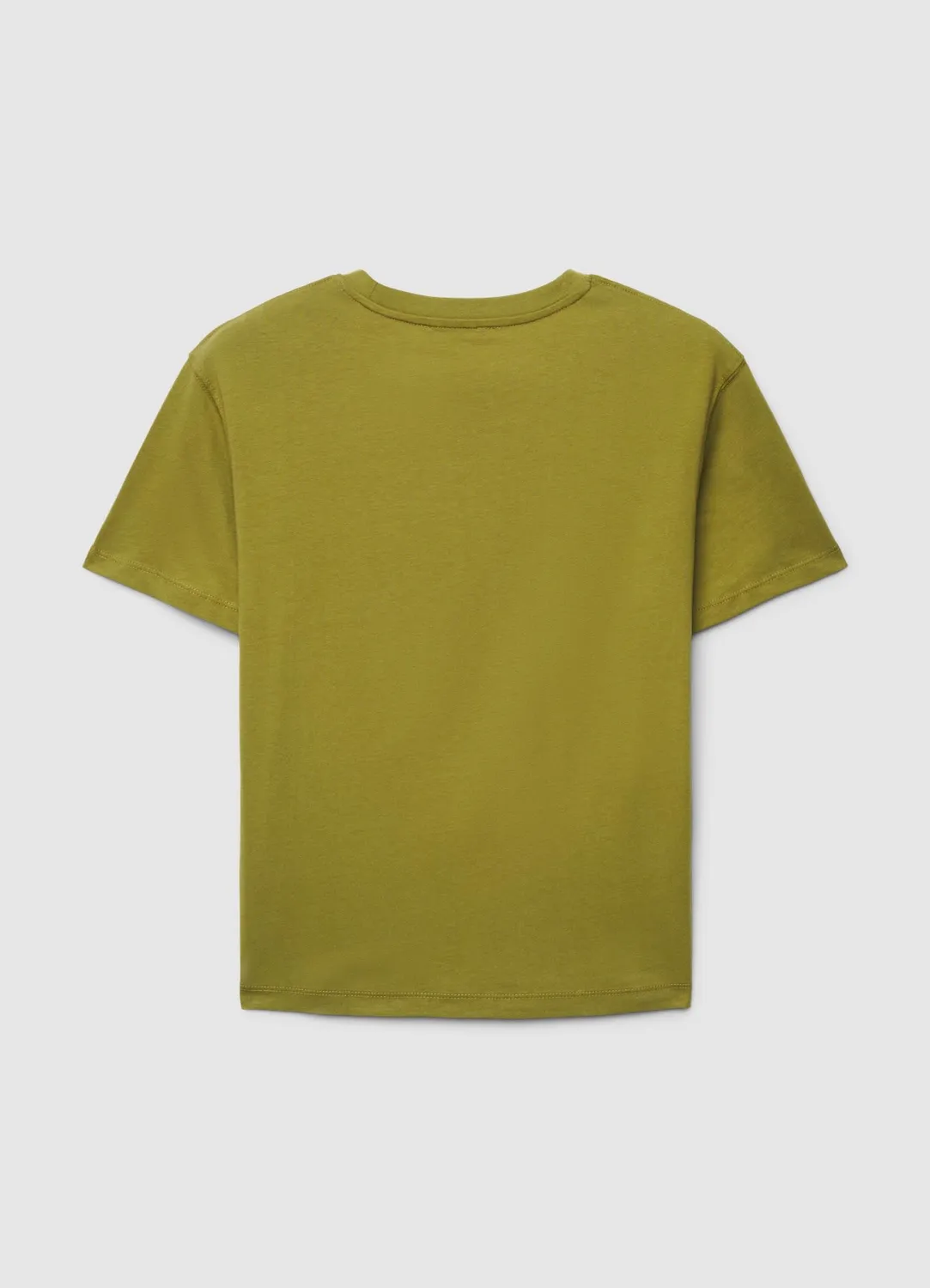 Calliope t-shirt femme col rond uni coton