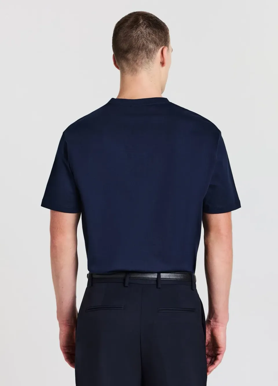 Calliope t-shirt uni homme col rond coton