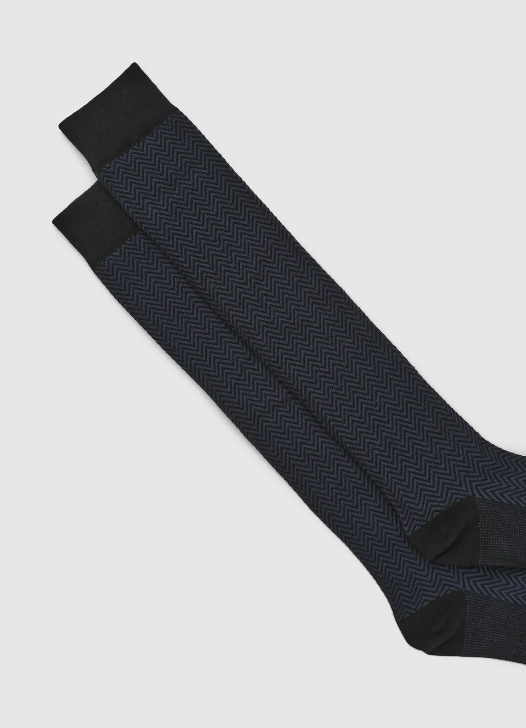 Calliope Chaussettes longues chevron homme