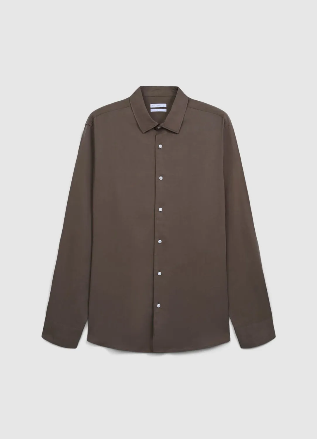 Calliope camicia chemise coton homme unie