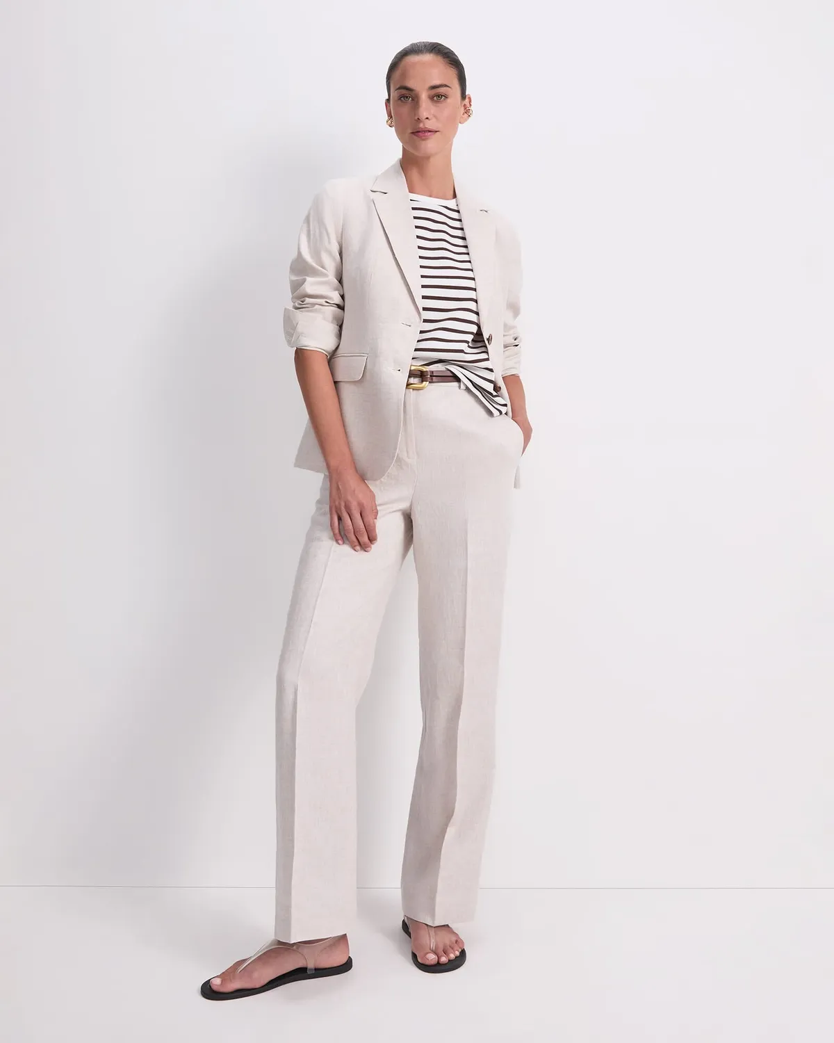 Sportscraft Karly Stripe Tee t-shirt rayé coton stretch