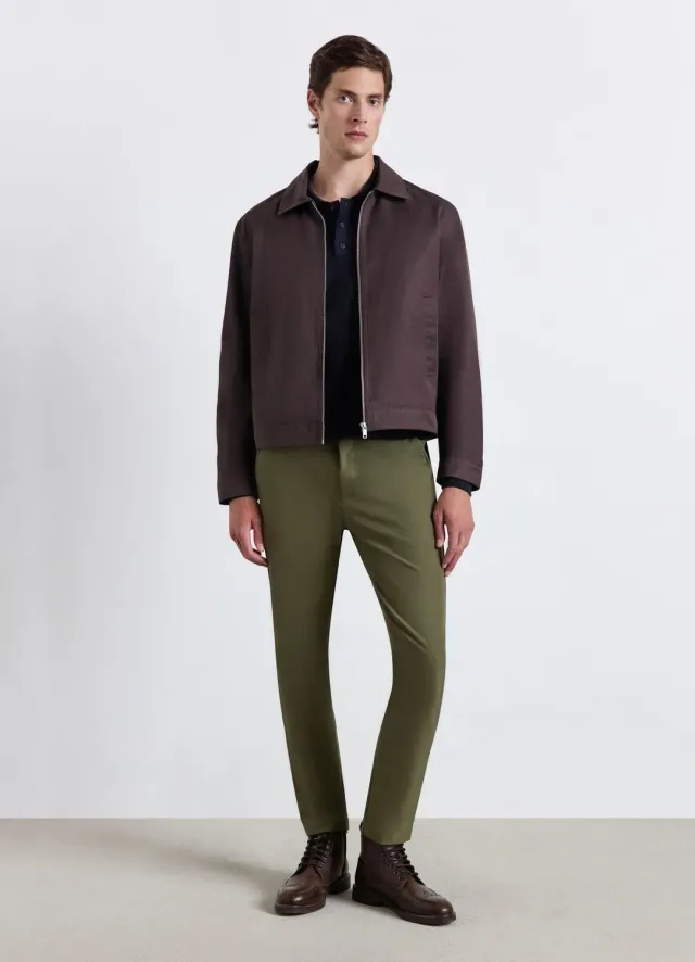 Calliope pantalon droit homme 48 taille élastique poches