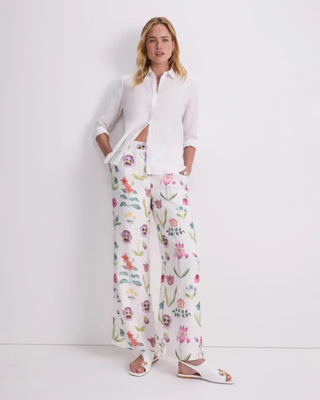 Sportscraft Liberty Floral Majesty pantalon lin femme