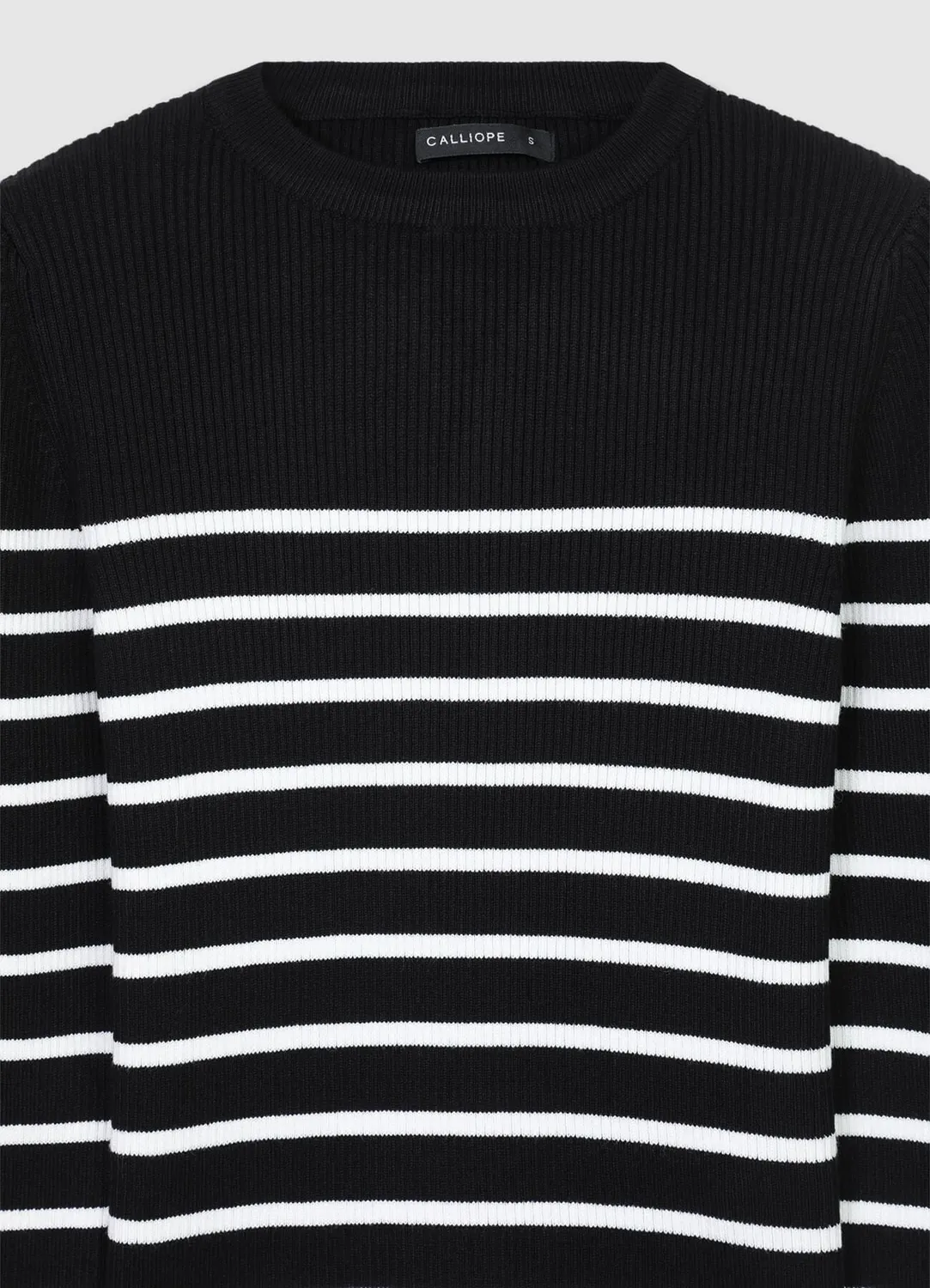 Calliope rayures pull femme col rond